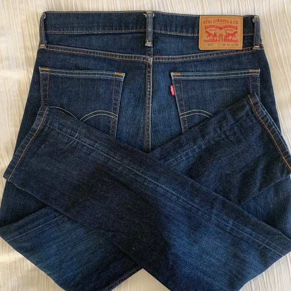Used once! Levi’s 510 dark wash skinny jeans 32x30 - Picture 4 of 6